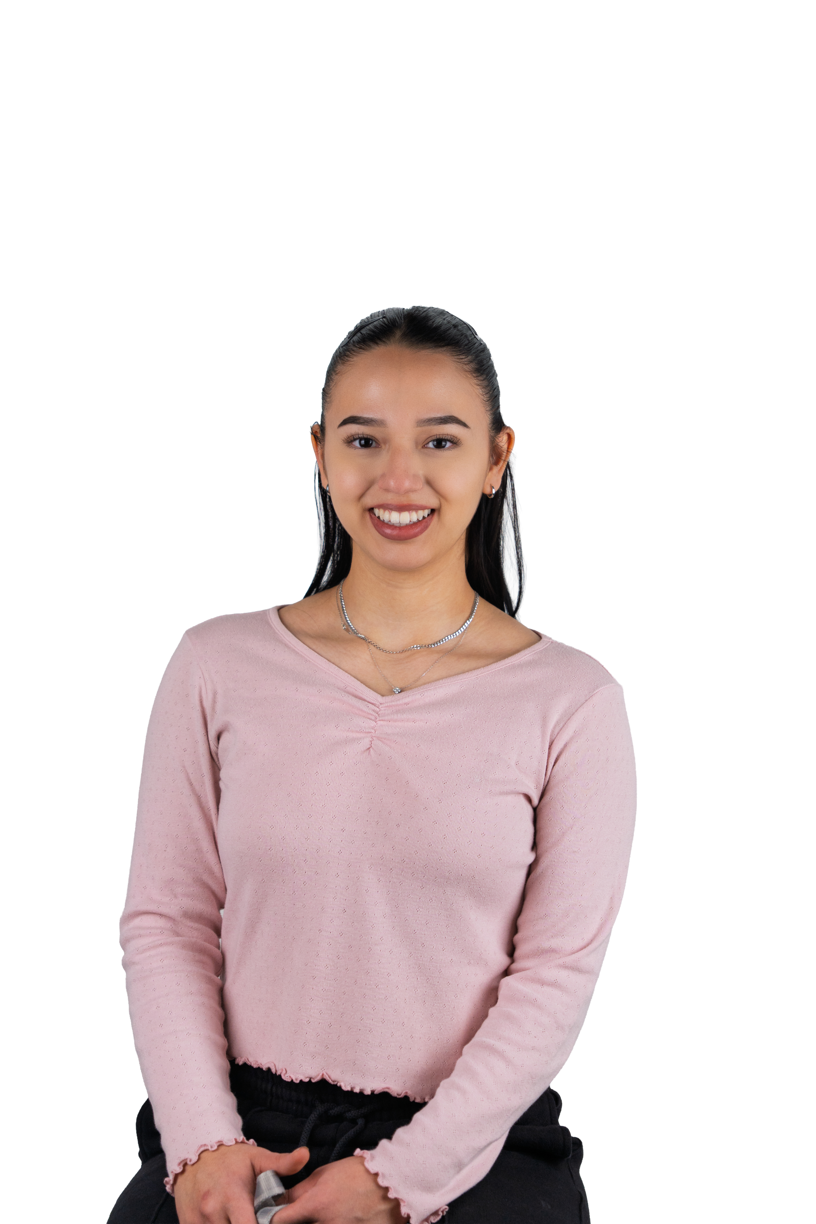 A portrait of Cesia Sanchez